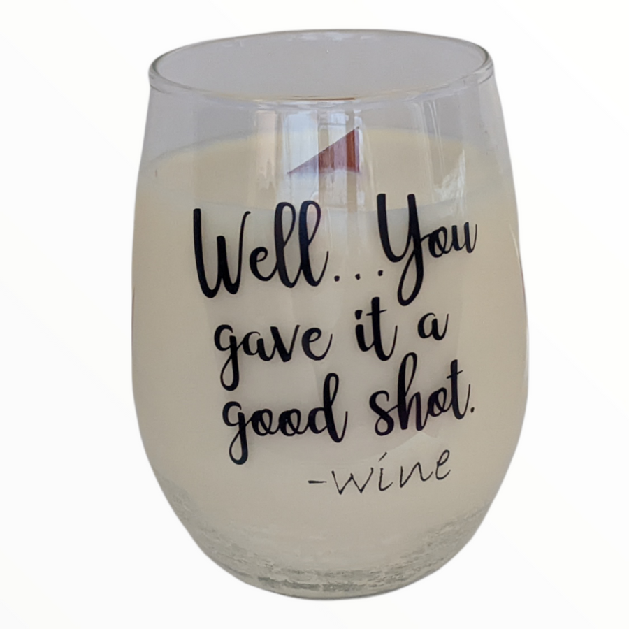 You got this! -coffee/ Well...You gave it a good shot. -wine Gift Set
